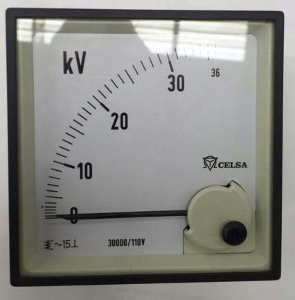 Đồng hồ đo điện áp trung thế Analog kV