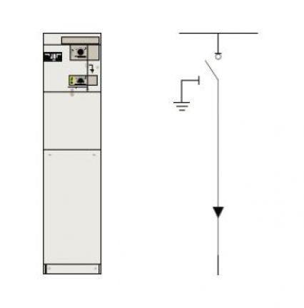 C - Ngăn cầu dao cắt tải ba vị trí