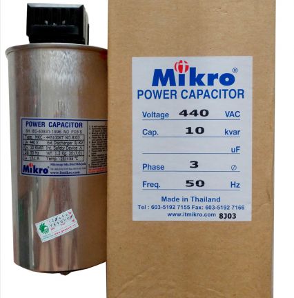 Tụ bù khô Mikro 3P 440V 10Kvar